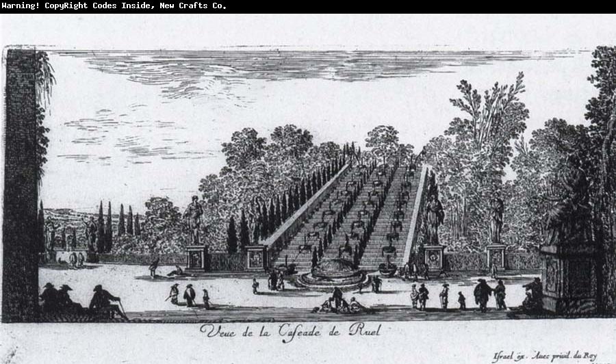 Israel Silvestre Rueil,the Grande Cascade